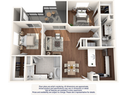 2 Bedroom 2 Bathroom