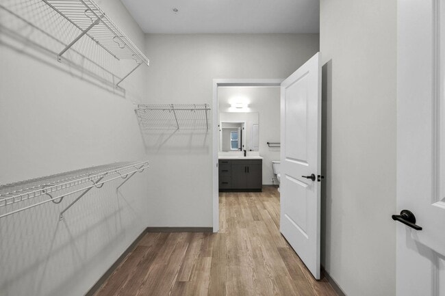 Functional closet with ample space
