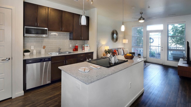 Kitchen with Stainless Steel Appliances and Granite Countertops