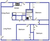 3BR/1BA