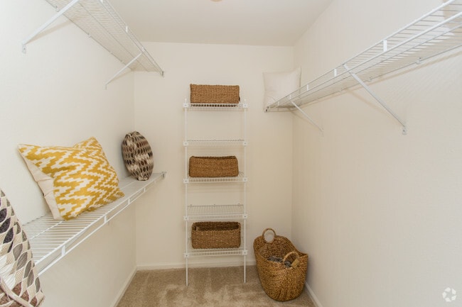 Spacious closet