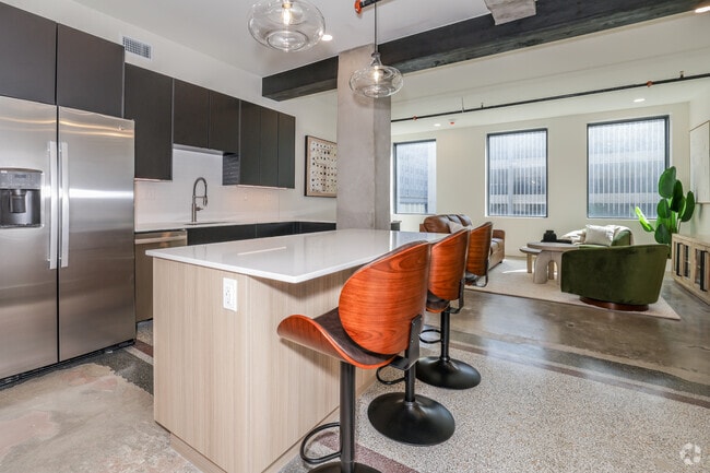 2BR, 2BA - 1468SF - D - Kitchen - The Beacon Building