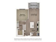 Oak 1 | 1x1 | 755 sf