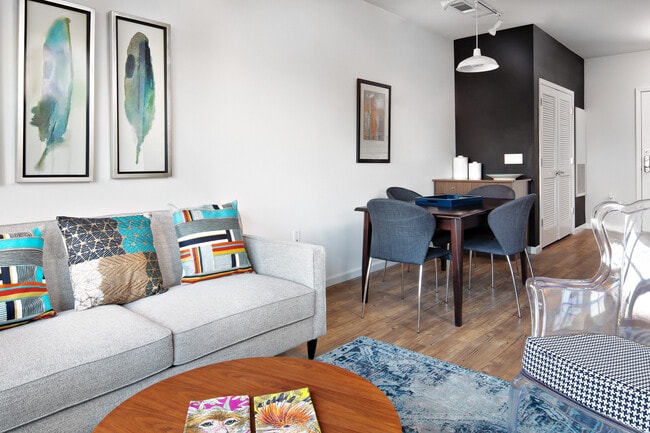 Dining and living area