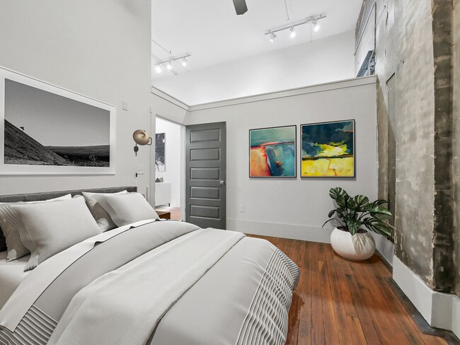 Bedroom - The Lamar Lofts