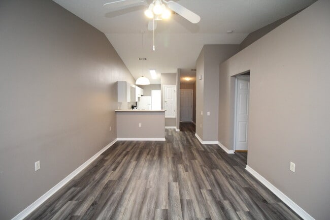 Photo - 2BR Patio Home with LVP Flooring, Private Fenced Yard, & Convenient Blue Angel Pkwy Location Near...