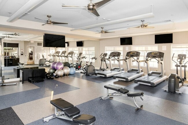 A dynamic space tailored for a full-body workout.