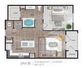 A1 floor plan Eleve