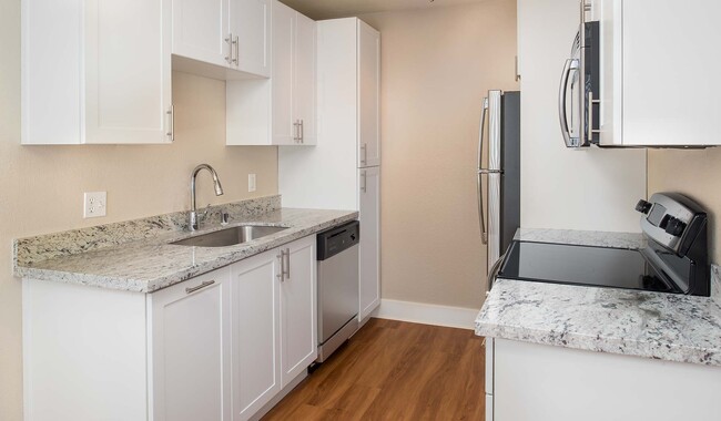 Separate dining room space adjacent to the kitchen