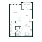 A1F floor plan The Hartley at Blue Hill