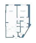 A2 floor plan One Hermann Place