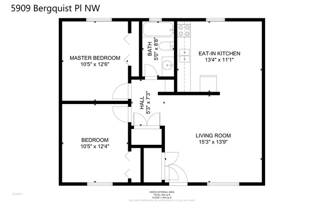 Photo - 5909 Berquist Pl NW House