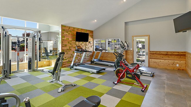 Fitness Center - The Harrison Apartment Homes