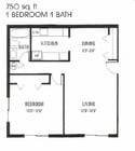 1HAB/1BA