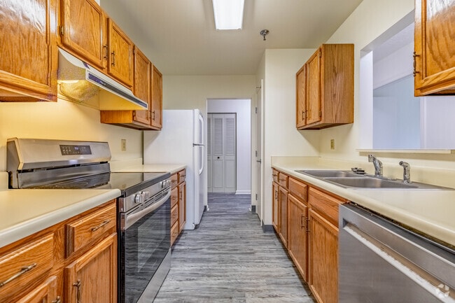 2 habitaciones, 1 baño - 864 pies cuadrados - Cocina - Tuscany Bay Apartments