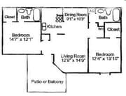 2BR/2BA