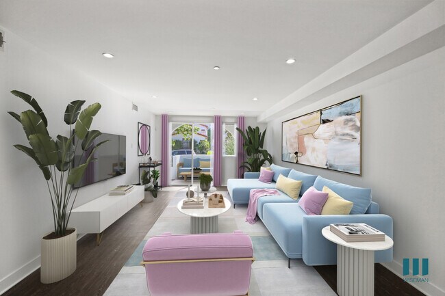 Bright and Spacious Living Room with Patio - Kelton Alexander by Wiseman