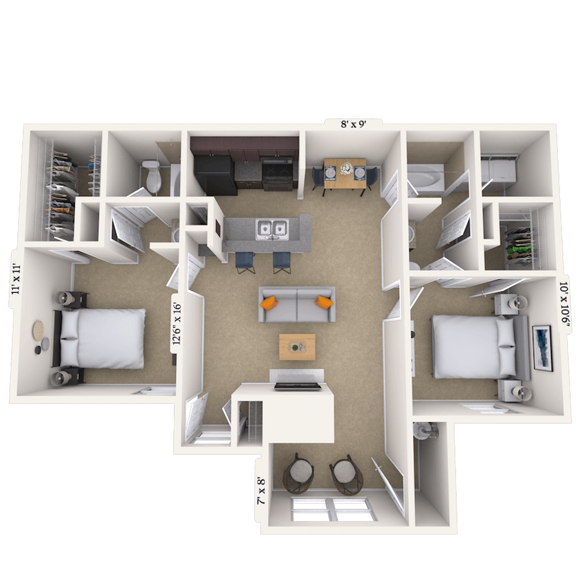 Floor Plan - The Geneva