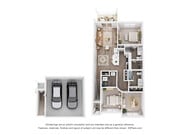 3 BEDROOM - DR: Beds - 3: Baths - 2: SqFt Range - 1268 to 1268