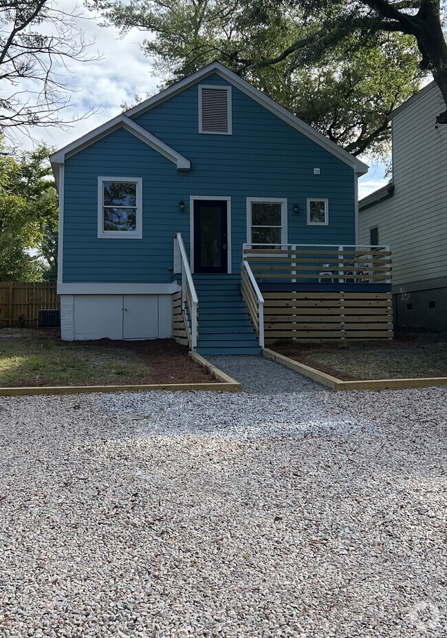 Back of house from the alley - 1116 S 3rd St Rental