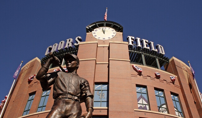 Enjoy a baseball game anytime being just a short walk to Coors Field