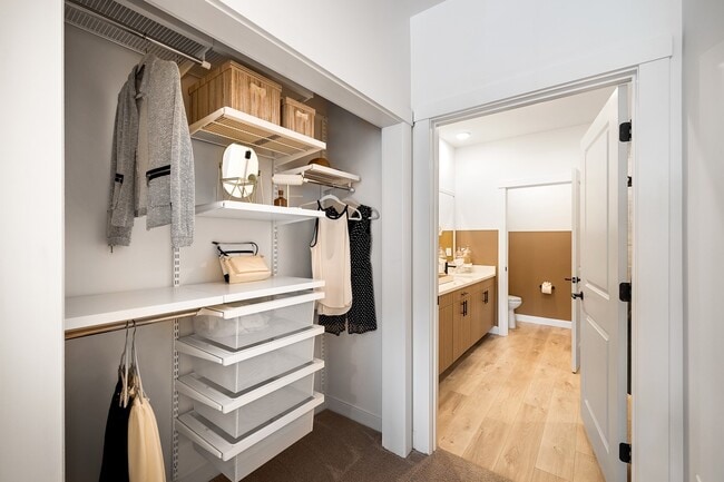Custom Container Store Closets in ALL Units