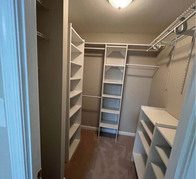 Walk in closet ( master bedroom) - 25210 Tralee Ct Unit #V