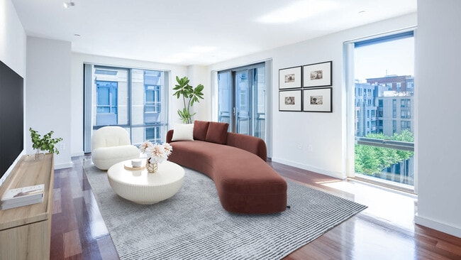 Living Room with Balcony