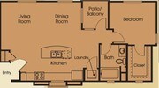1BR/1BA