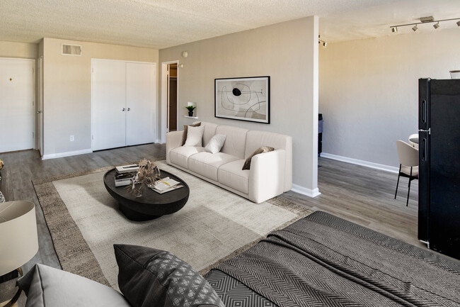 Studio - Living Area - The Capri Apartments