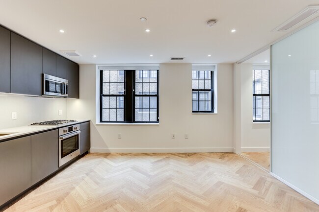 The Stanton 1 bedroom unit with high-end Bosch appliances