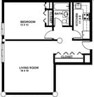 1BR/1BA
