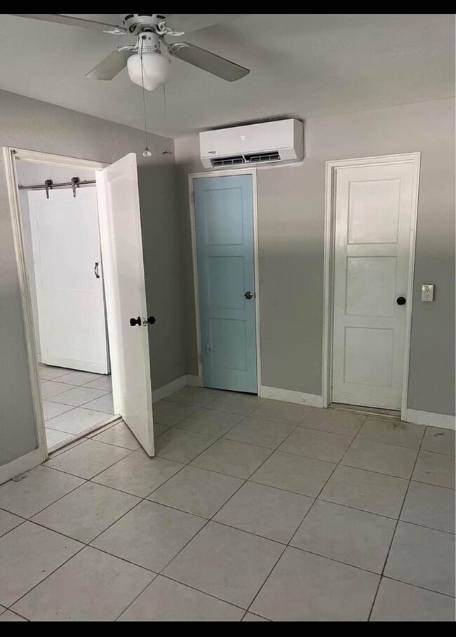 bedroom with min-split - 1301 NE 6th St Unit 2
