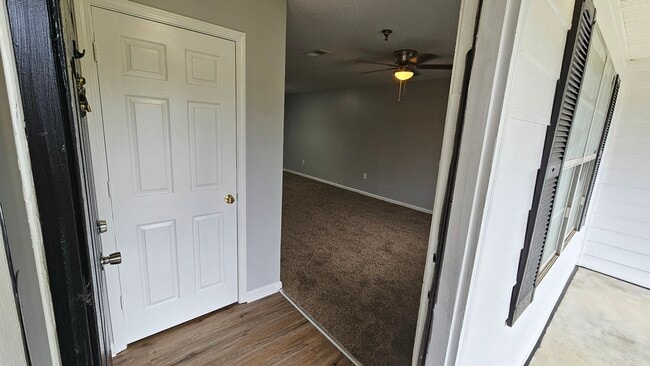 Coat closet as you walk in