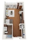 Floor Plan X | Domain | Apartments in Madison, WI