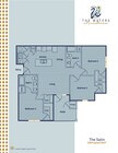 The Satin: 3BR 2BA