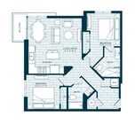 B6 floor plan Crest at Pinecrest
