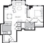 1F floor plan The Clarendon
