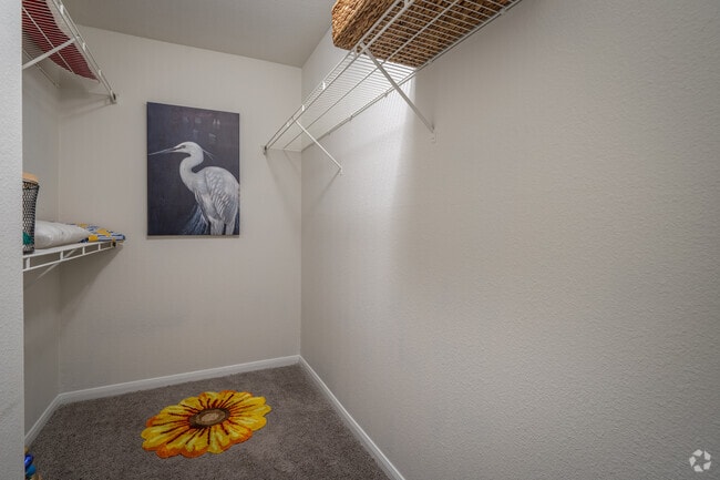 1BR, 1BA - 660SF - Closet - HollyView