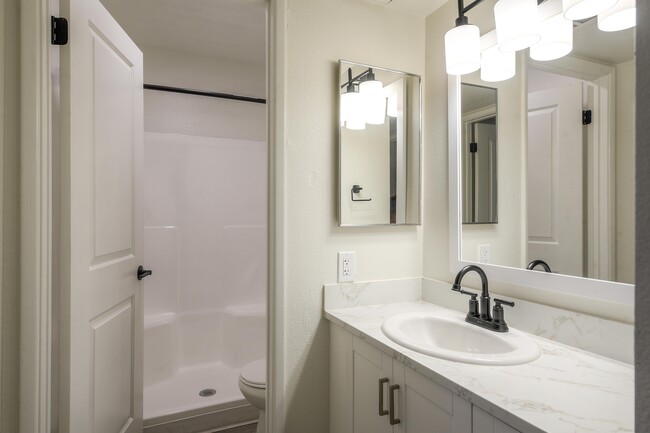 Renovated bathrooms