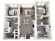 2 Bedroom / 2 Bathroom
