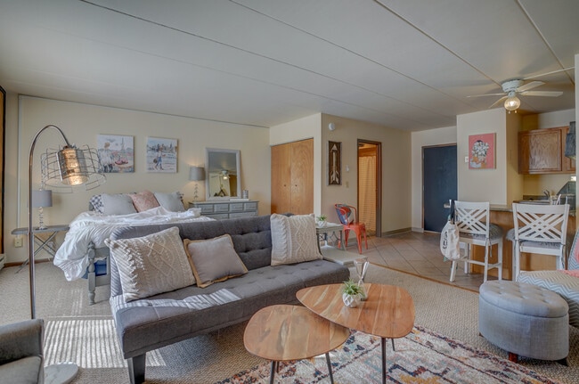Studio Living Area - Inez Apartments