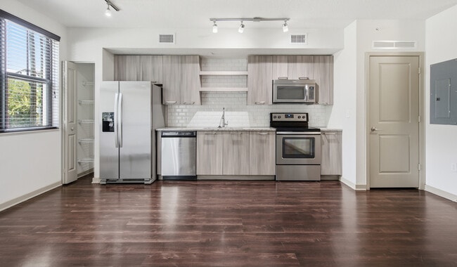 Enjoy sleek finishes and thoughtful details