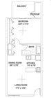 1BR/1BA