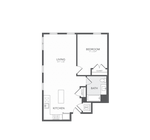 A1 floor plan Cornerstone Westbury