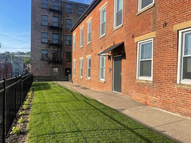 Front Yard with Grass - 216 Findlay St