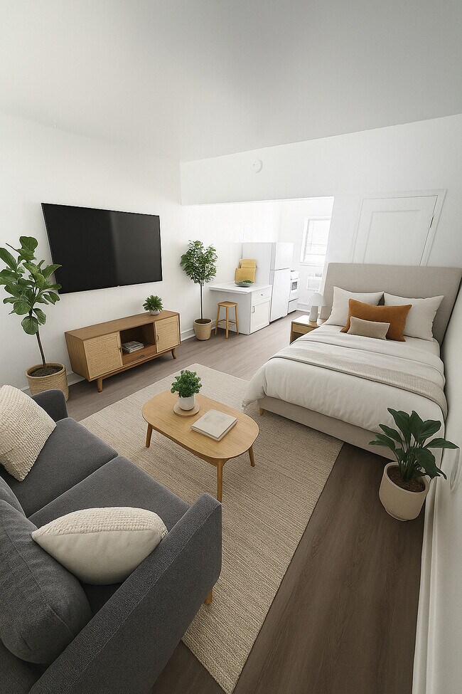 Studio (Furniture not included)