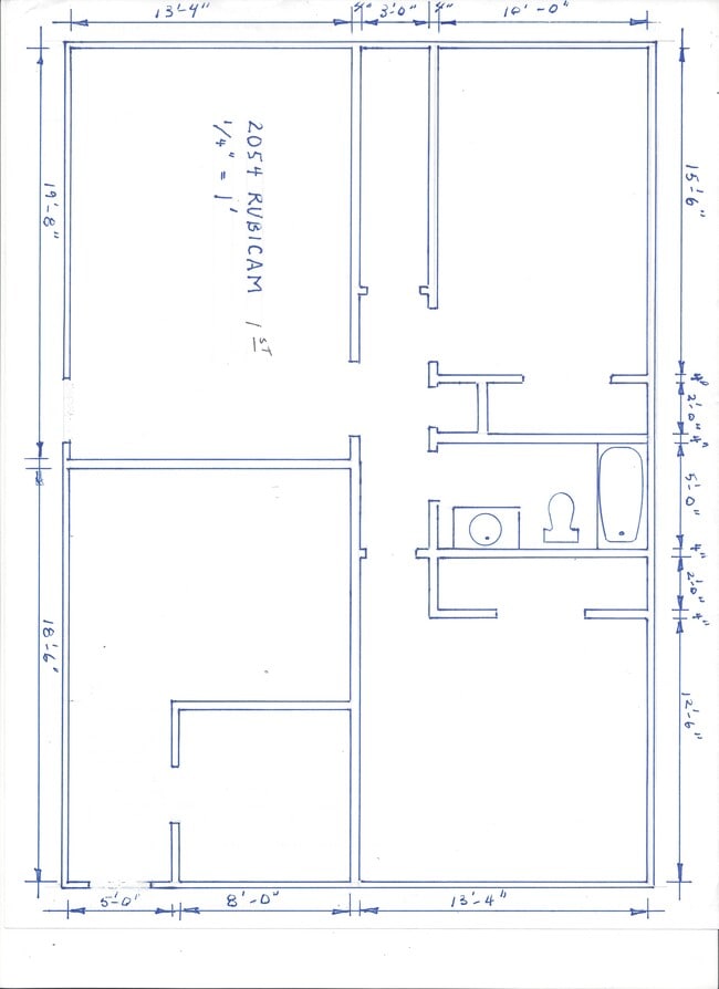 FLOOR PLAN - 2054 Rubicam Ave Unit 2054 Rubicam Ave Abington