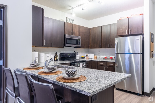 2BR, 2BA - Model Unit - Kitchen