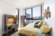 Studio Midsize Single - 270SF - Bedroom